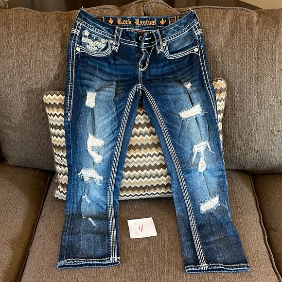 Distress Rock Revival crops size 25 - Picture 1 of 6